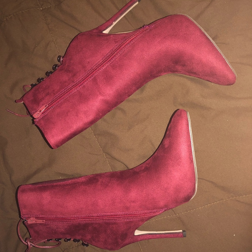 Red Booties - Picture 2 of 2